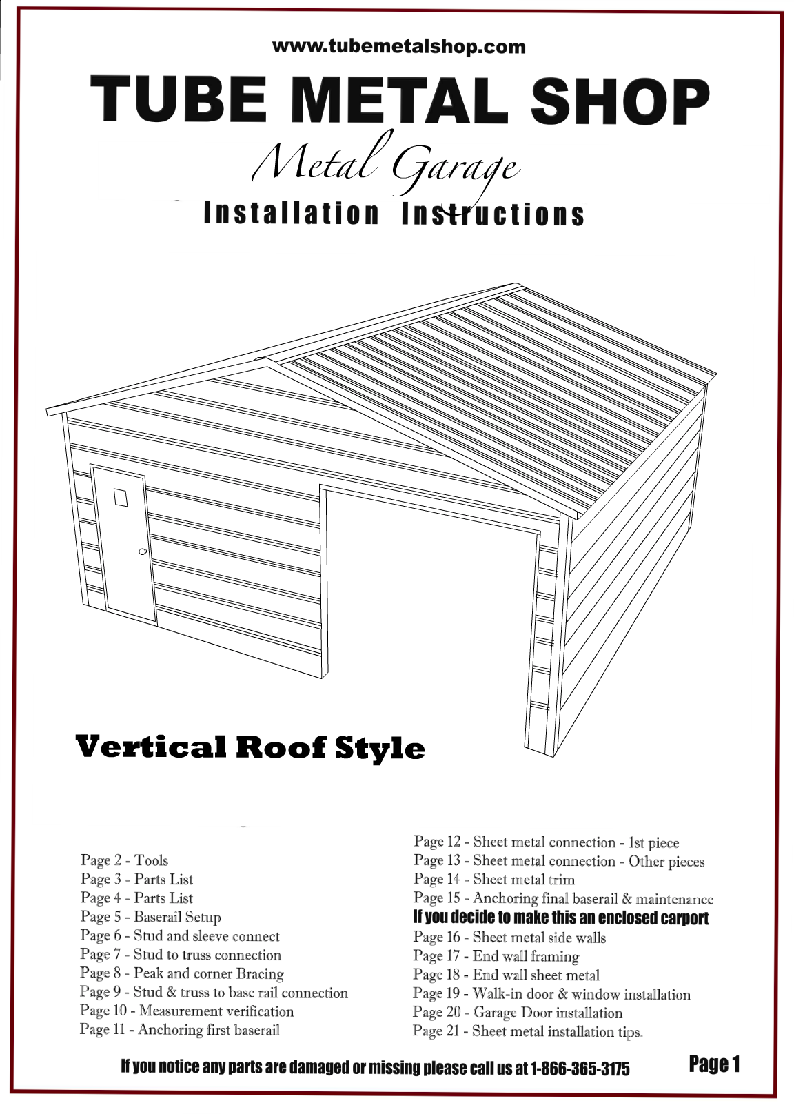 Installation Instructions